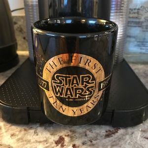 Star Wars Collectible 1977-1987 ten year Commemorative Coffee Mug